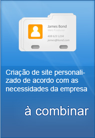 Criação de sites personalizados